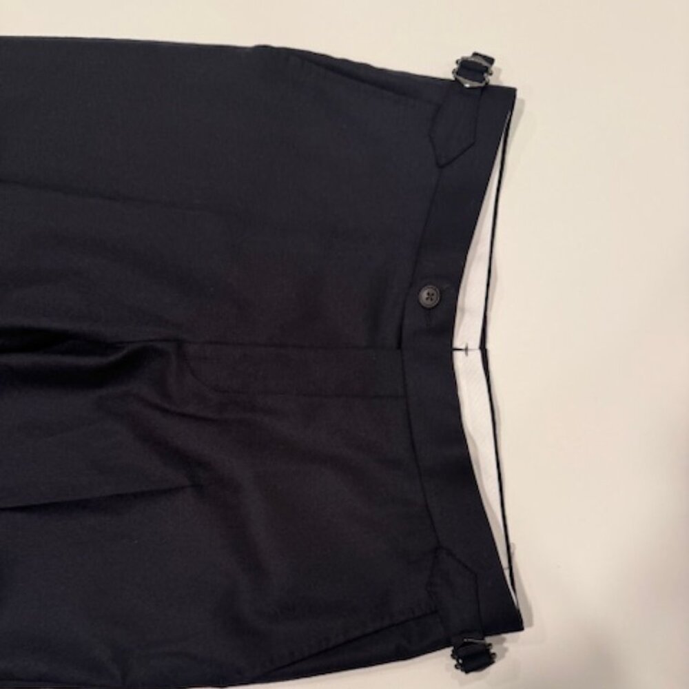 Suitsupply navy wool super 120s flannel (worn once)